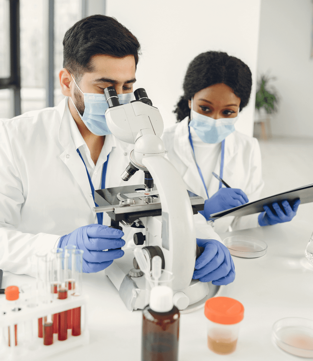 Prewel Labs - Testing wearing uniform