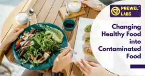 Changing Healthy Food into Contaminated Food